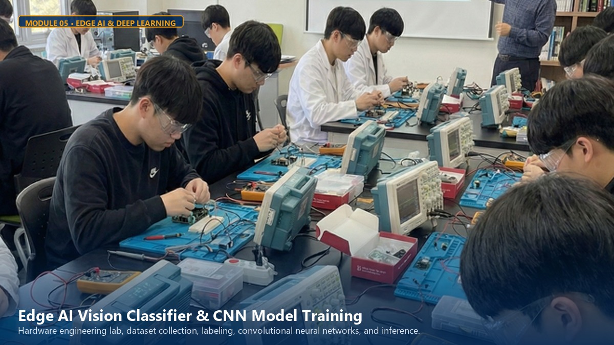 엣지 AI 비전 분류기 및 CNN 합성곱 신경망