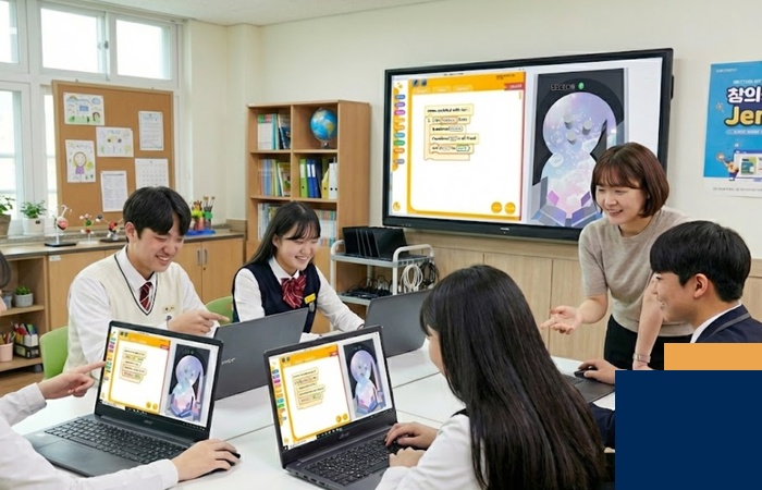 디지털 협동 코딩 수업